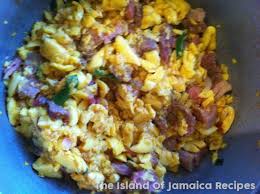 Corn Pork & Ackee